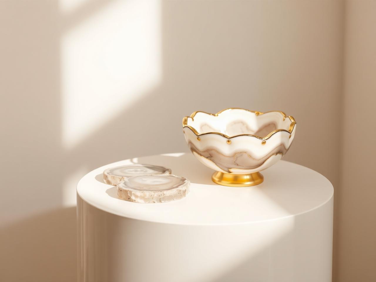Geode Table Set